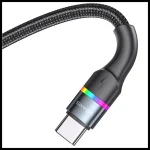 کابل شارژ USB-C یوسمز مدل US-SJ537 طول 1.2 متر - تصویر 2
