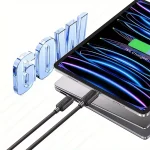 کابل دو سر تایپ سی یوسامز USAMS مدل SJ691 توان 60 وات 1 متر - تصویر 2