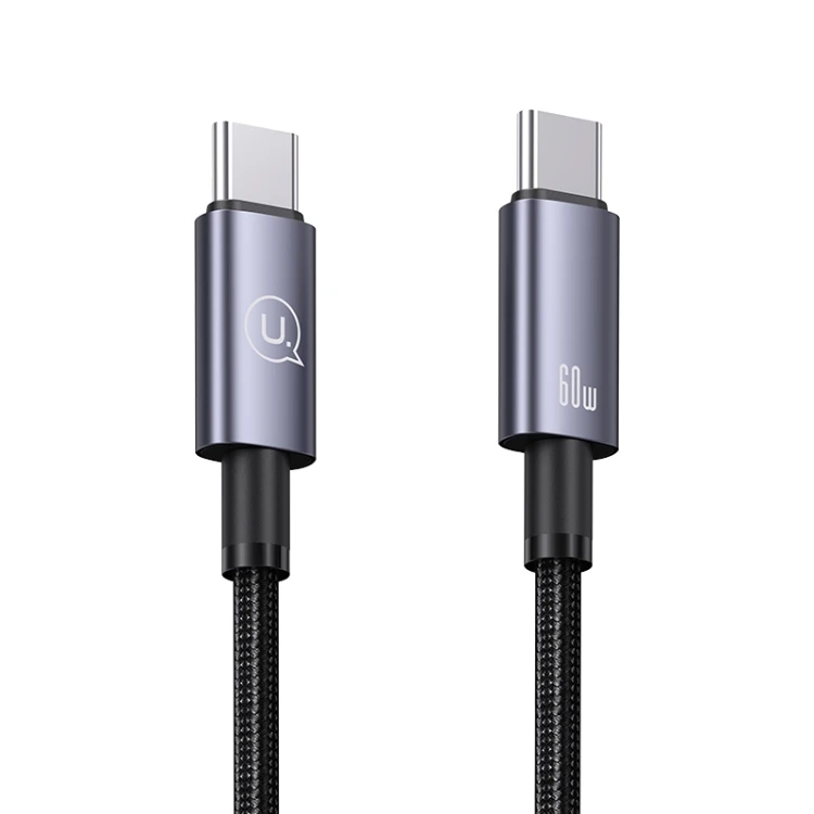 88660535ccd97e9454dced6bc7a3da065de2eab8_1712485263 کابل Usb-c یوسمز مدل SJ661 طول 1.2 متر - تصویر 1